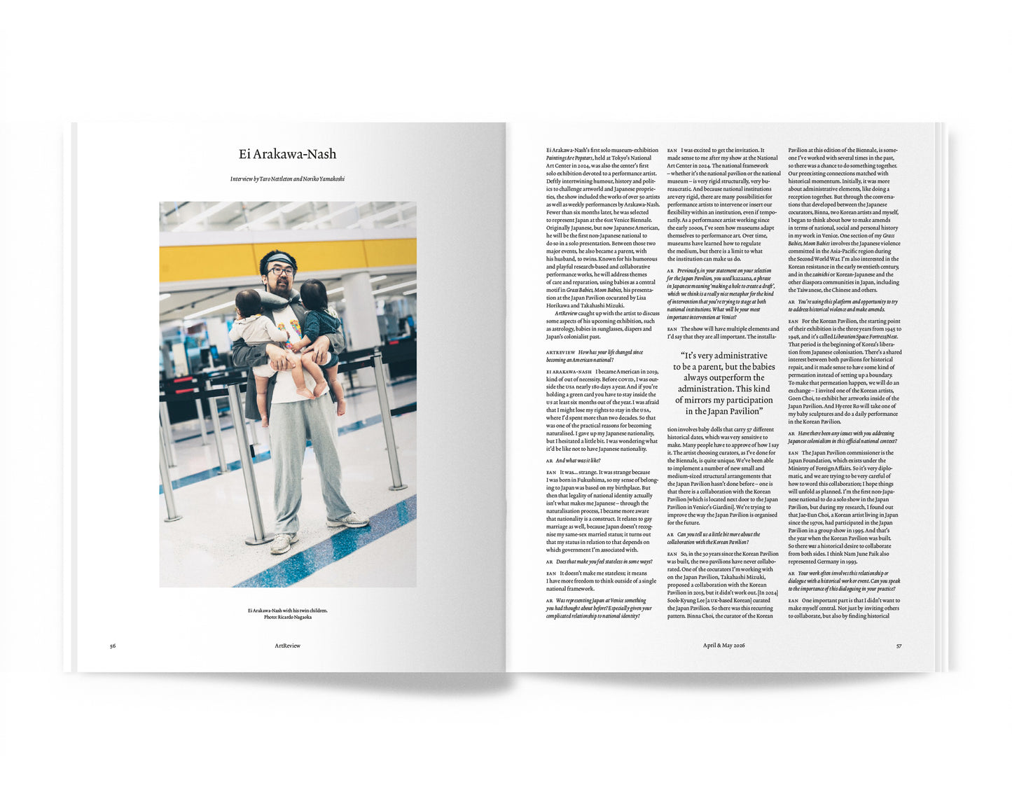 ArtReview April and May 2026