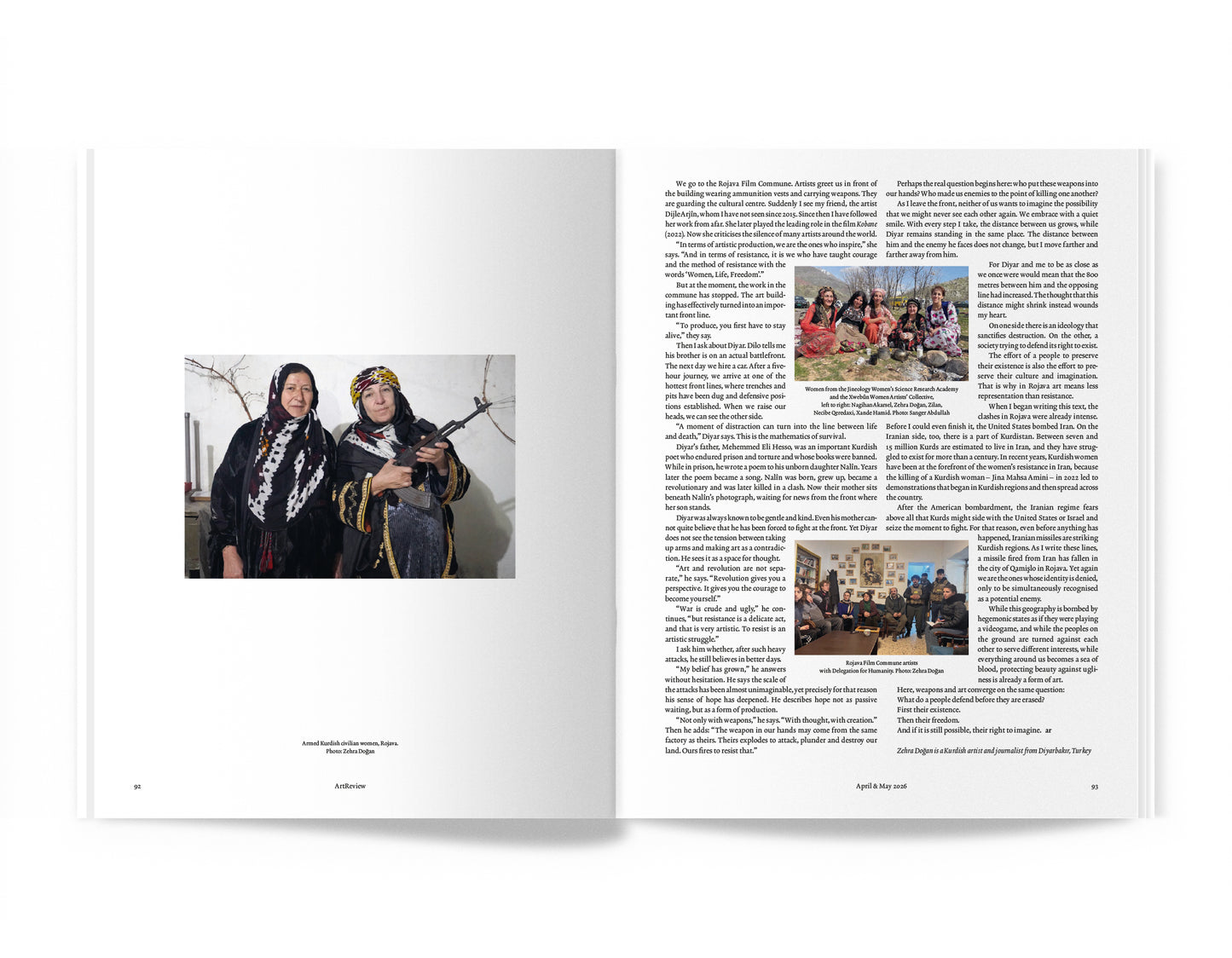 ArtReview April and May 2026