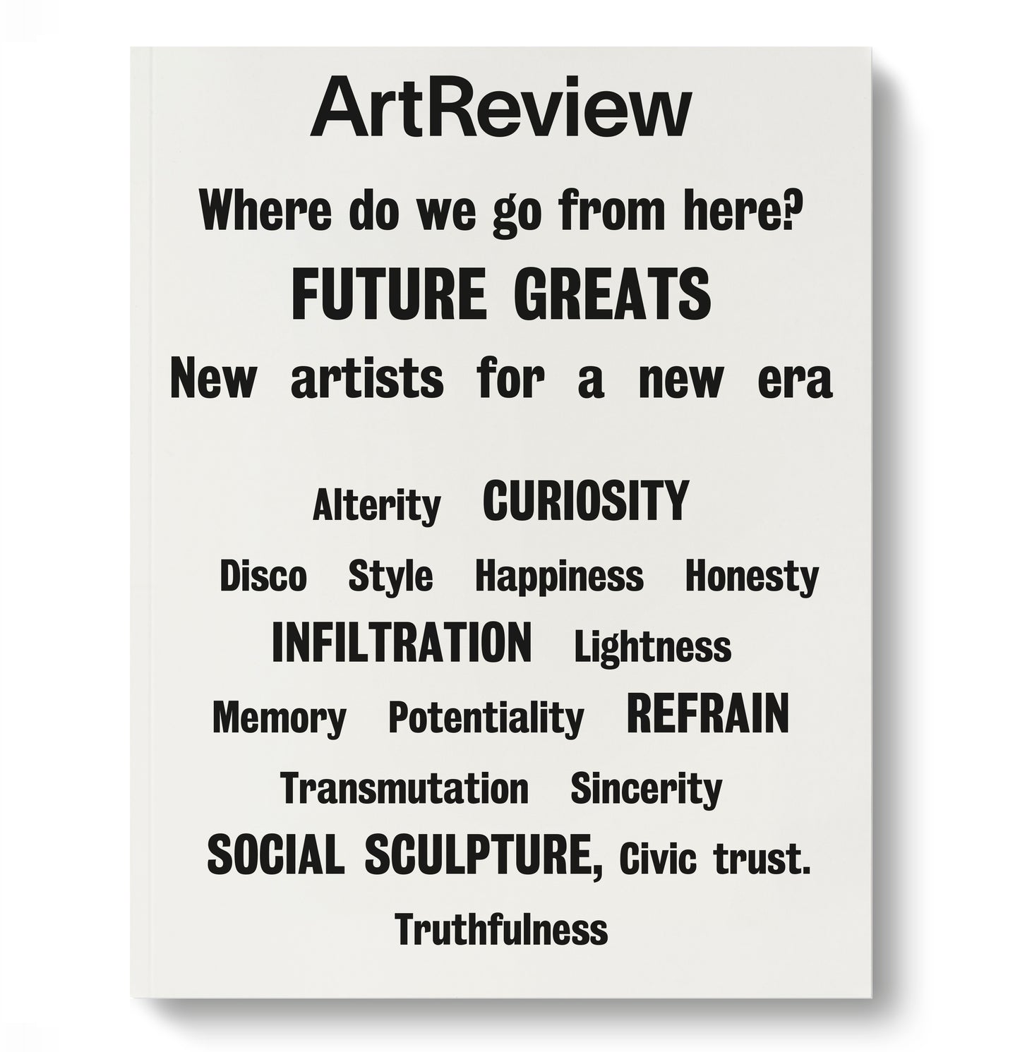 ArtReview January & February 2017 - Future Greats