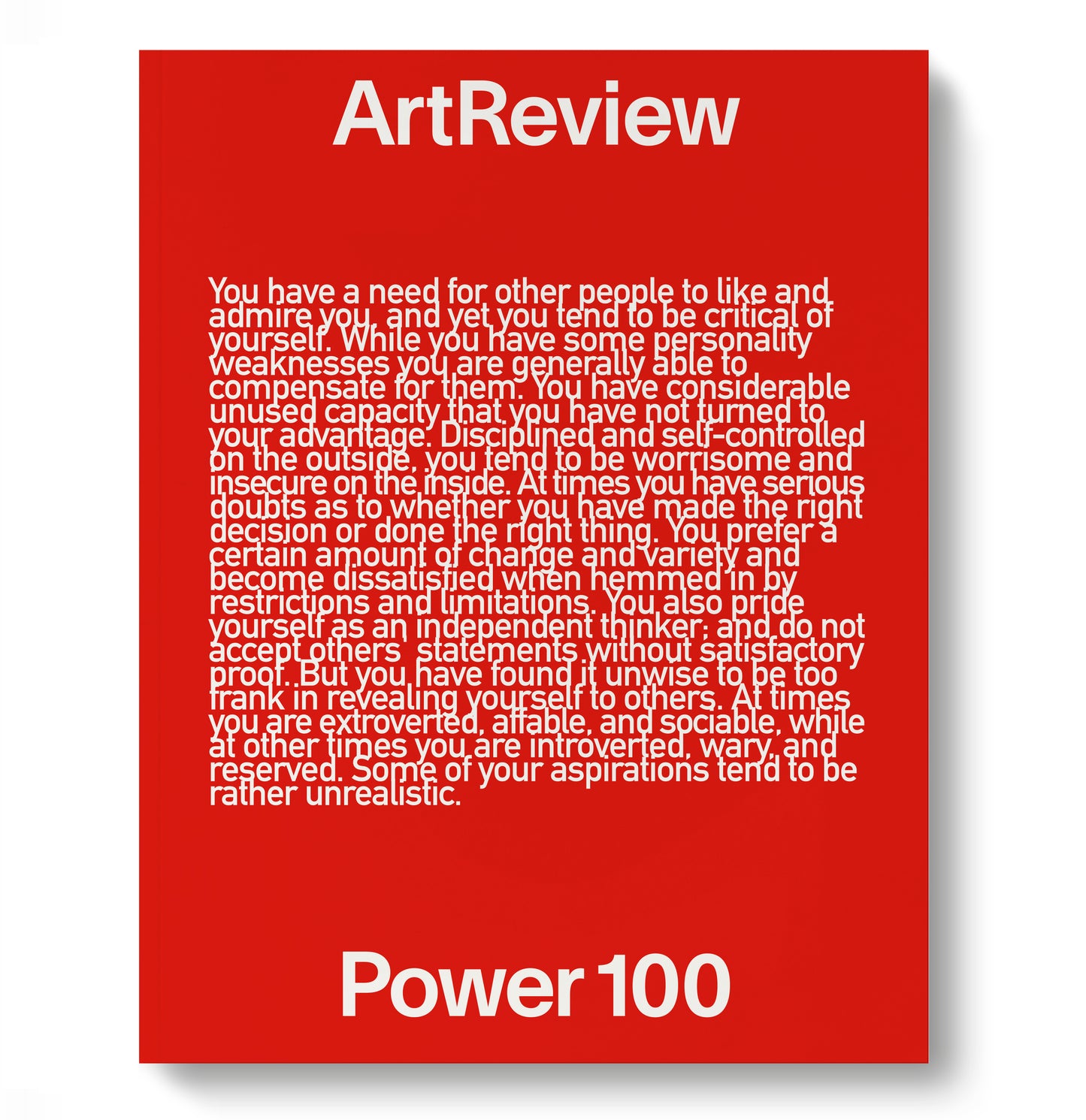 ArtReview November 2015 - Power 100
