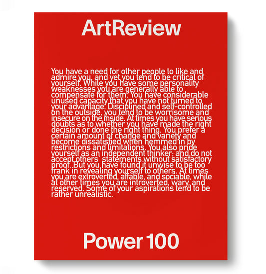 ArtReview November 2015 - Power 100